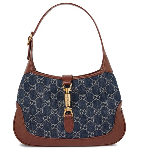 gucci hand bag small|Gucci small denim bag.